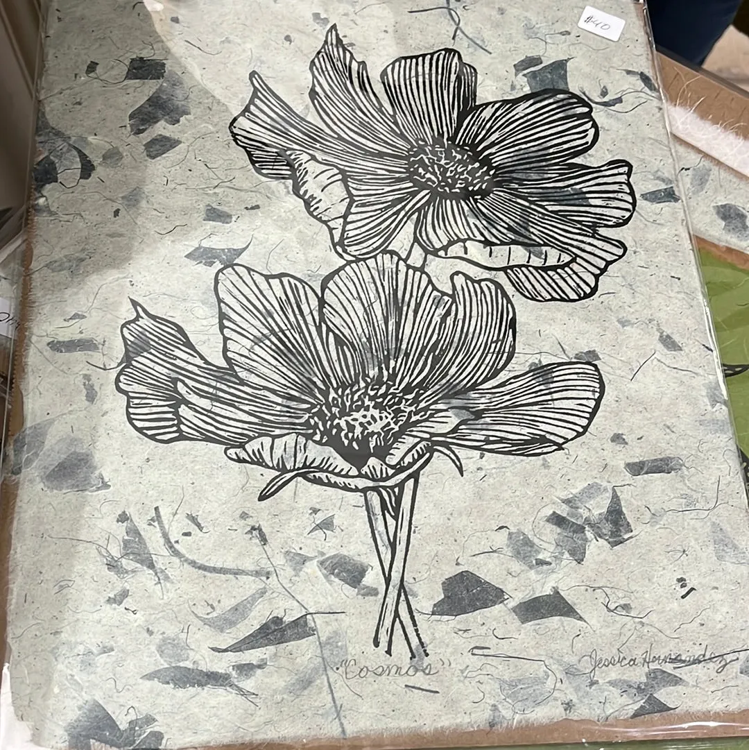 Original Block Prints by Jessica Hernandez