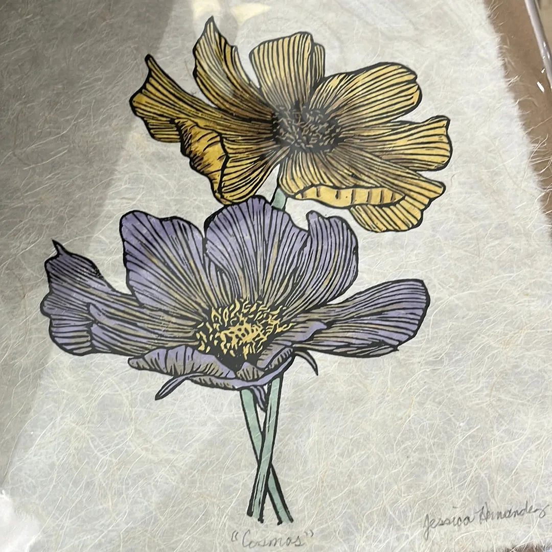 Original Block Prints by Jessica Hernandez