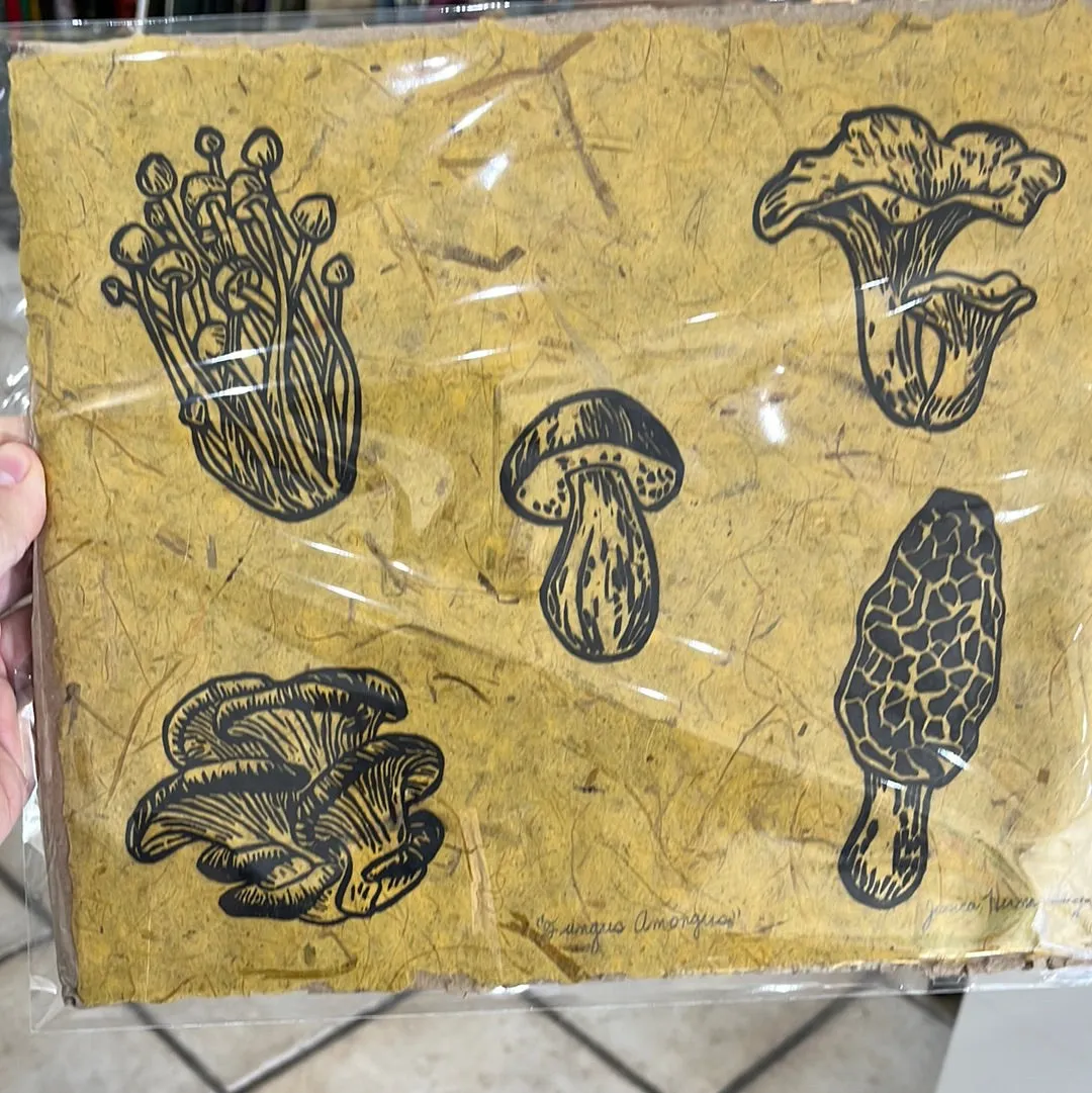 Original Block Prints by Jessica Hernandez
