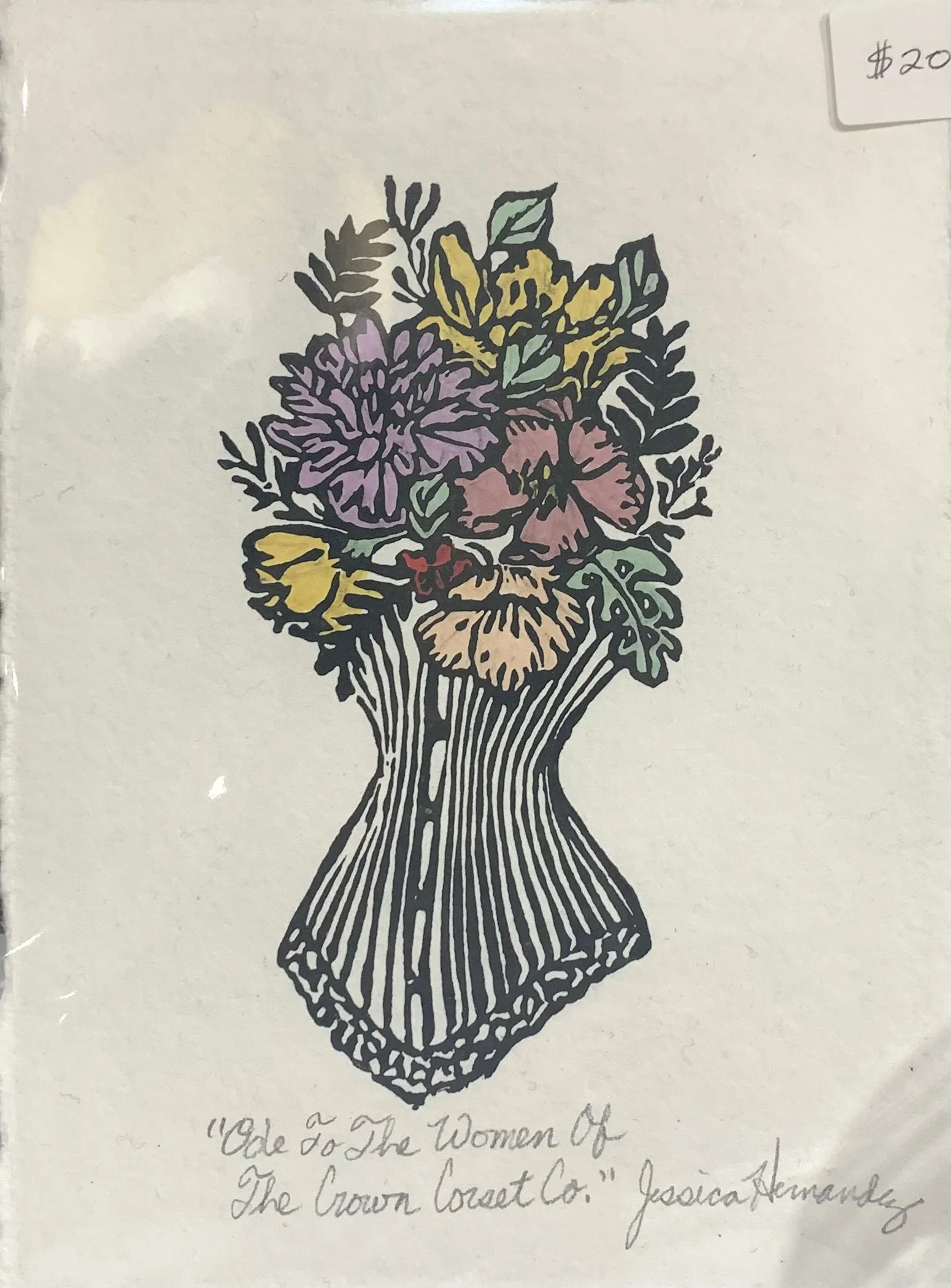 Original Block Prints by Jessica Hernandez