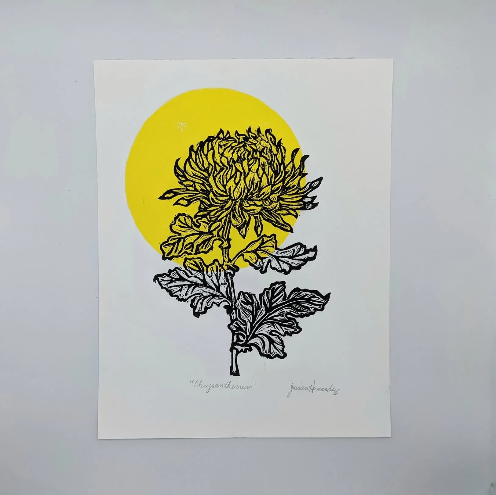 Original Block Prints by Jessica Hernandez
