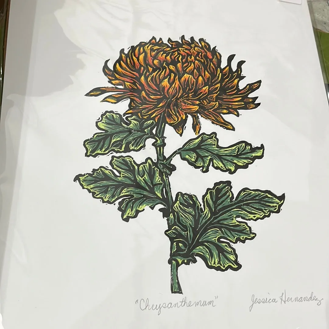 Original Block Prints by Jessica Hernandez