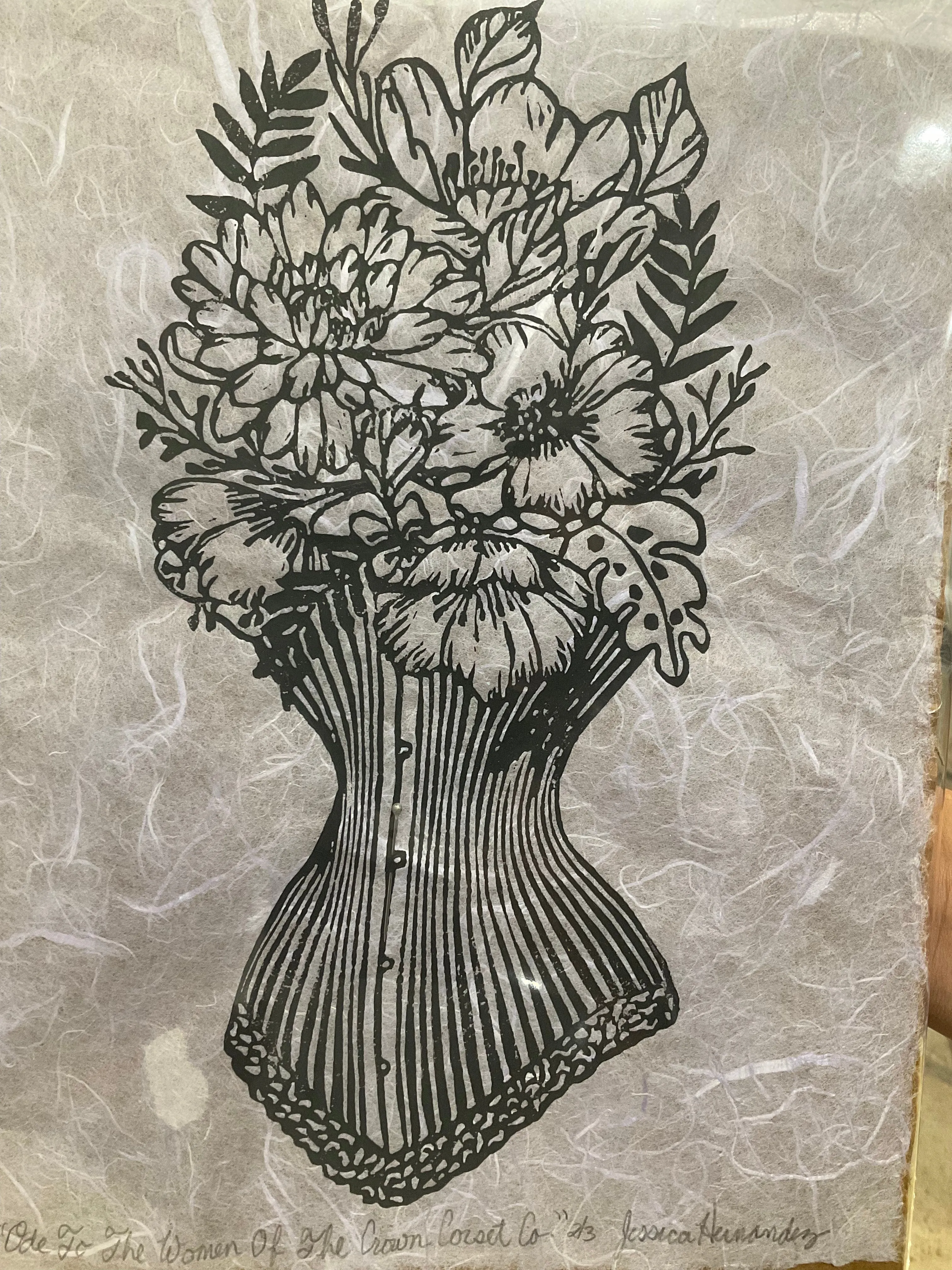 Original Block Prints by Jessica Hernandez