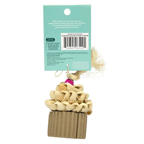 Oxbow Celebration Cupcake Small Animal Chew
