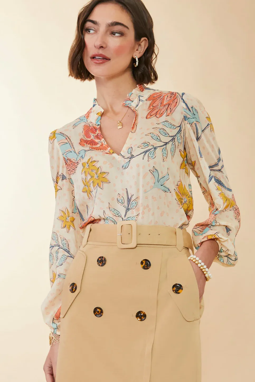 Paola Midi Skirt