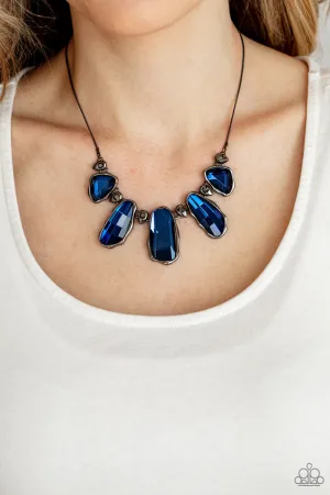 Paparazzi Cosmic Cocktail - Blue Necklace