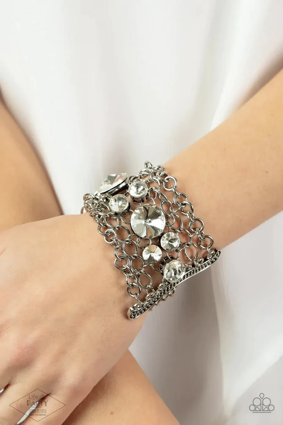 Paparazzi Empire Diamond Exclusive -2013 Zi Collection Bracelet