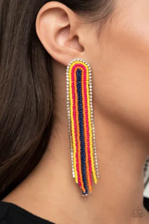 Paparazzi Let There BEAD Light Multi Earrings - December 2020 Life Of The Party Exclusive