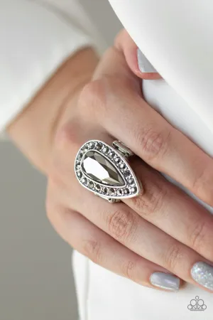 Paparazzi Majestic Mayhem Ring Silver