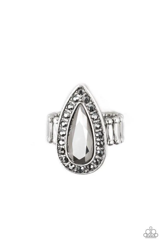 Paparazzi Majestic Mayhem Ring Silver