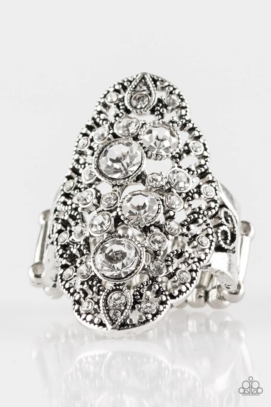 Paparazzi Make Your Fairytales - White Ring