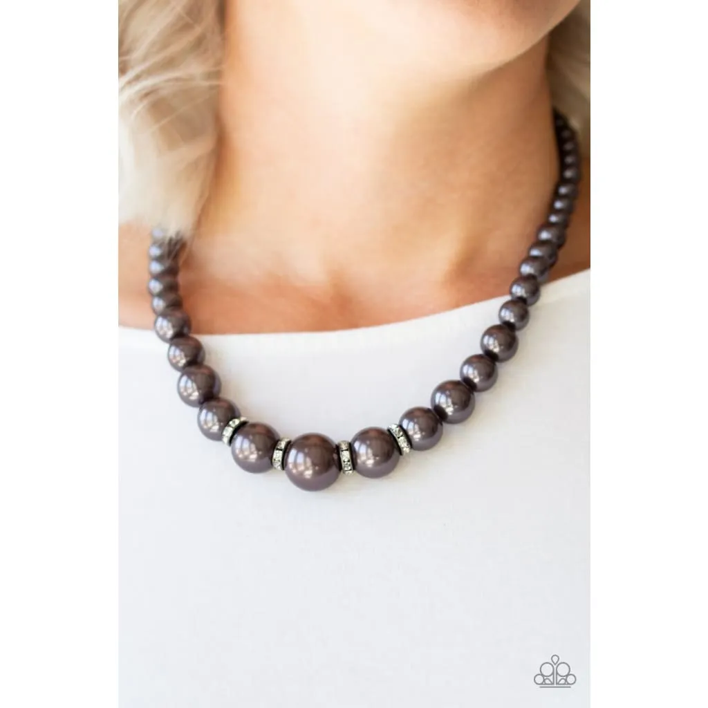 Paparazzi Party Pearls Black
