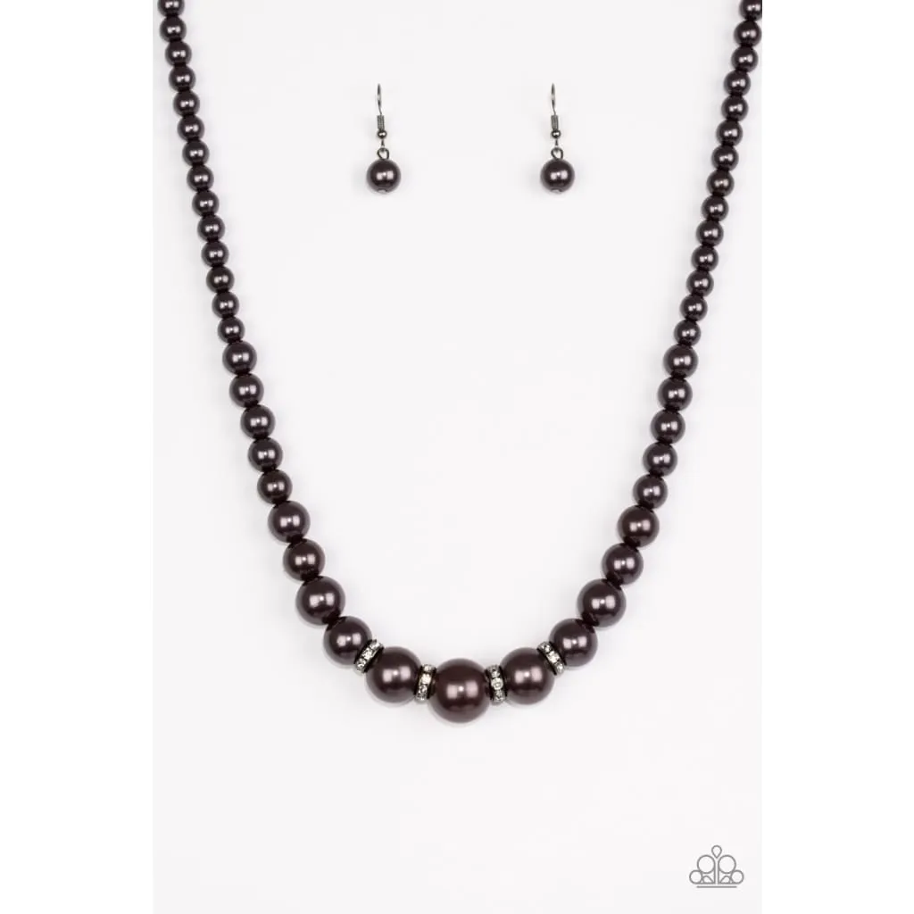 Paparazzi Party Pearls Black