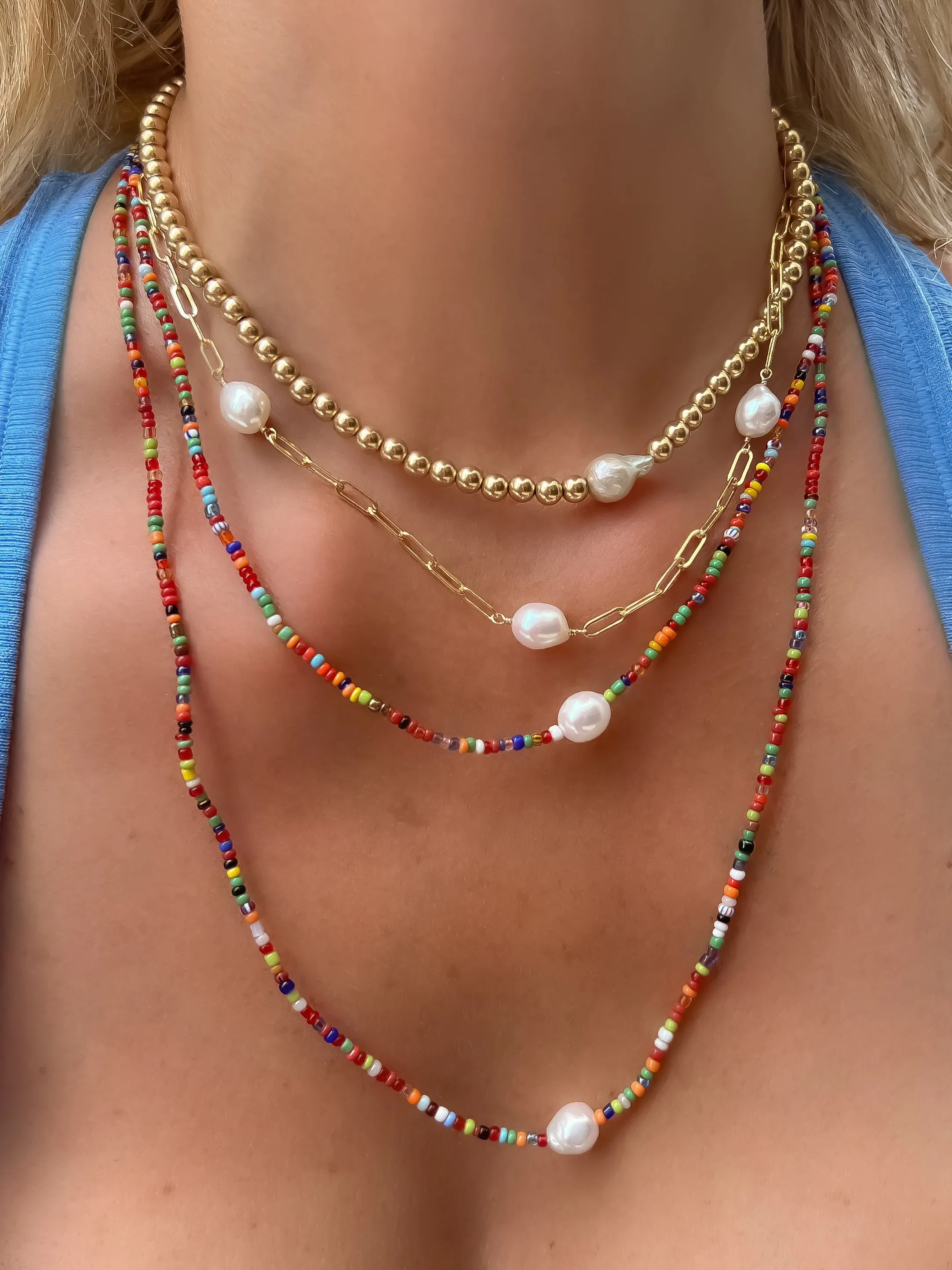 Party Pearl Necklace