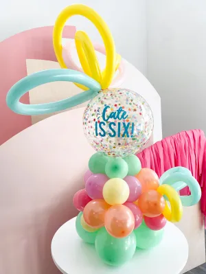 Pastel Confetti Centerpiece