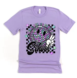 Peace Out 100 Days of School/ 100th Day of School Shirt -  School Tee/ Youth and Adult Sizing Available