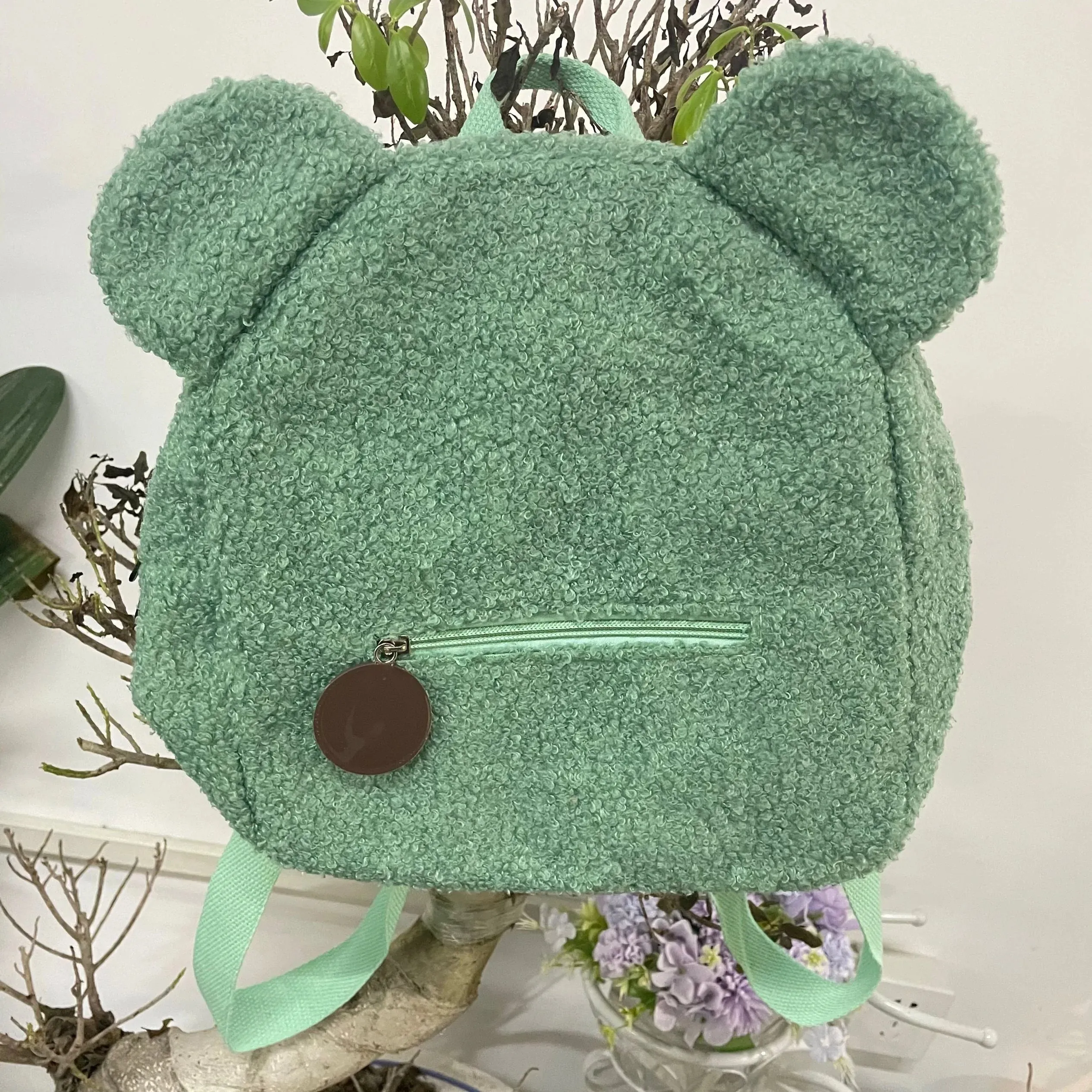 Personalized Kawaii Teddy Bear Backpack 🧸✨ - Custom Embroidered Kids' School Bag 🎒 - Perfect for Birthdays & Children's Day Gifts! 🎉🌟