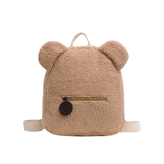 Personalized Kawaii Teddy Bear Backpack 🧸✨ - Custom Embroidered Kids' School Bag 🎒 - Perfect for Birthdays & Children's Day Gifts! 🎉🌟
