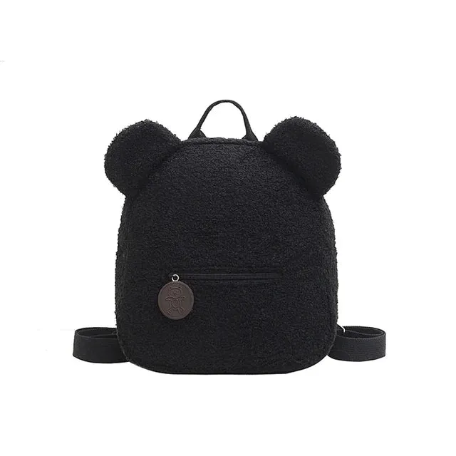 Personalized Kawaii Teddy Bear Backpack 🧸✨ - Custom Embroidered Kids' School Bag 🎒 - Perfect for Birthdays & Children's Day Gifts! 🎉🌟