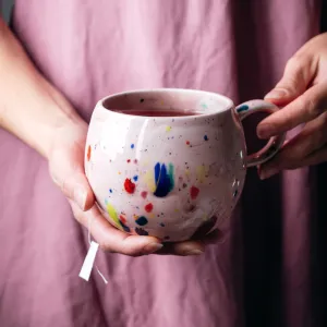 Pink Party Ball Mug 16oz