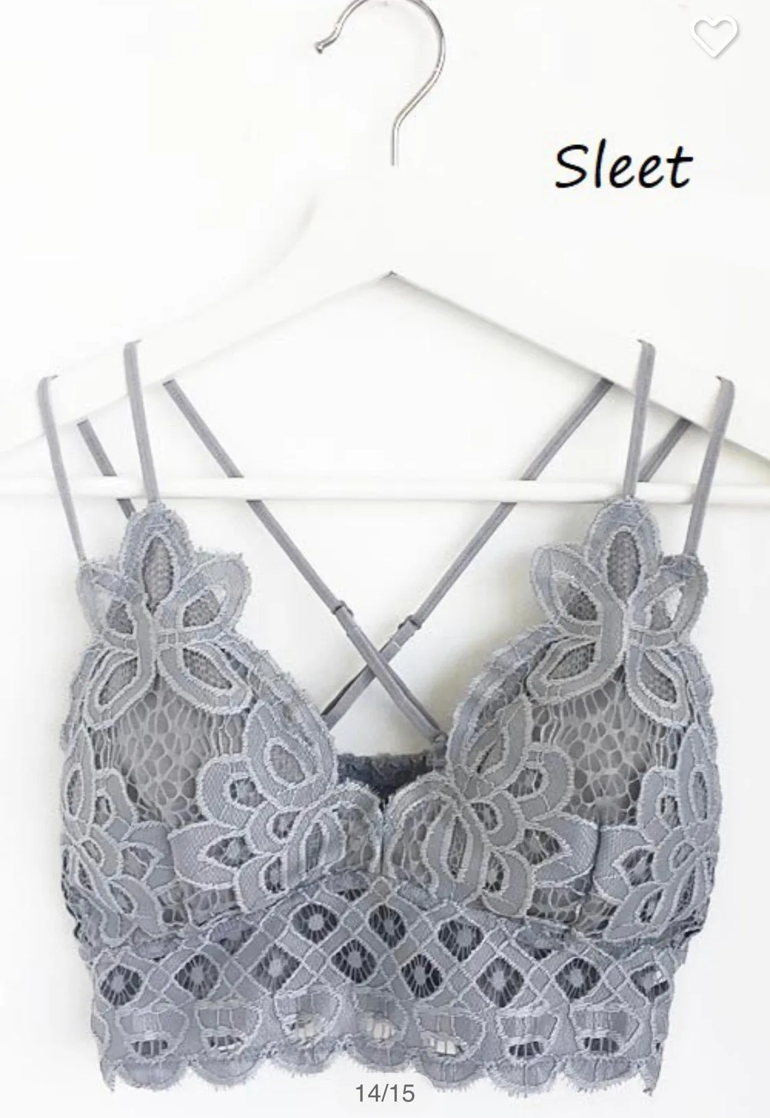 Plus Size Luxy Lace Bralette