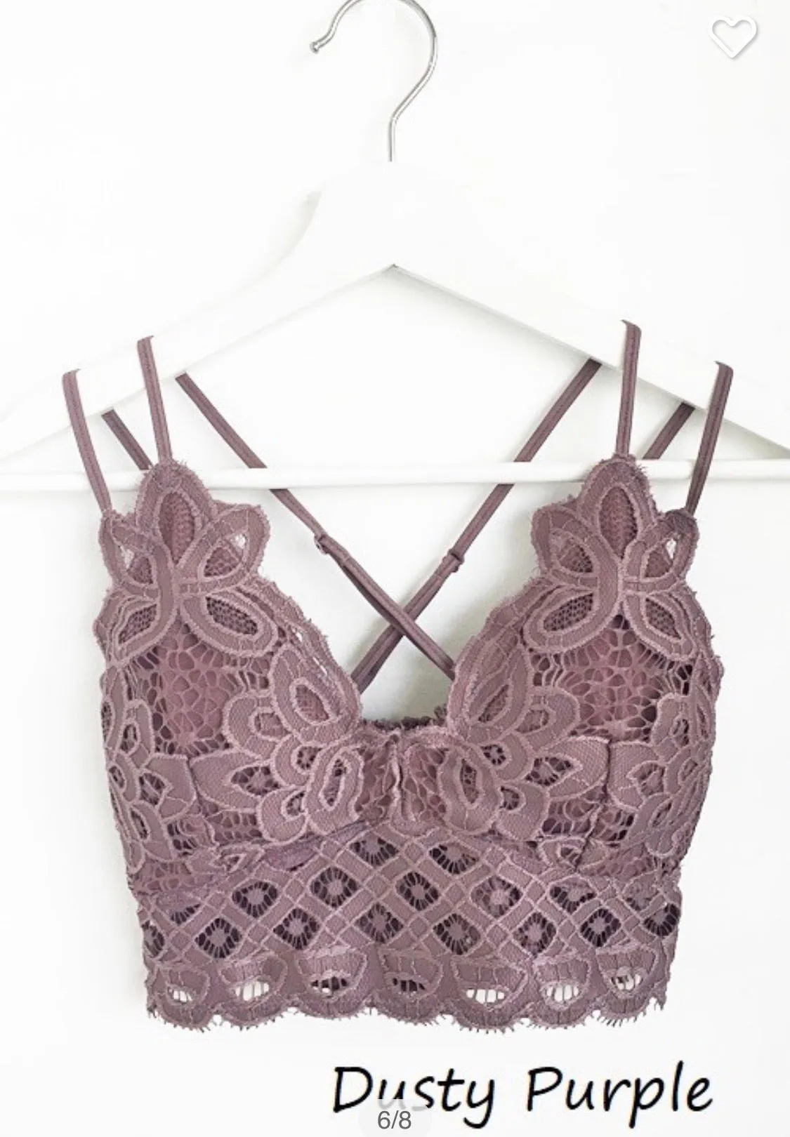 Plus Size Luxy Lace Bralette