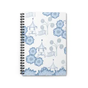 Polished Pagodas Spiral Notebook - Ruled Line