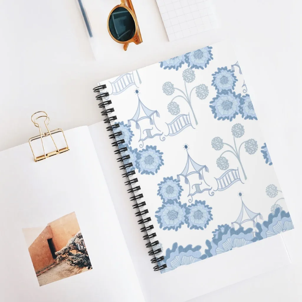 Polished Pagodas Spiral Notebook - Ruled Line