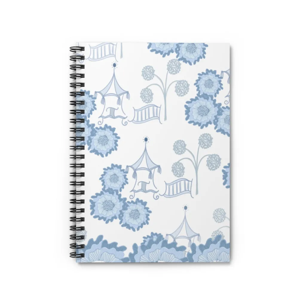 Polished Pagodas Spiral Notebook - Ruled Line