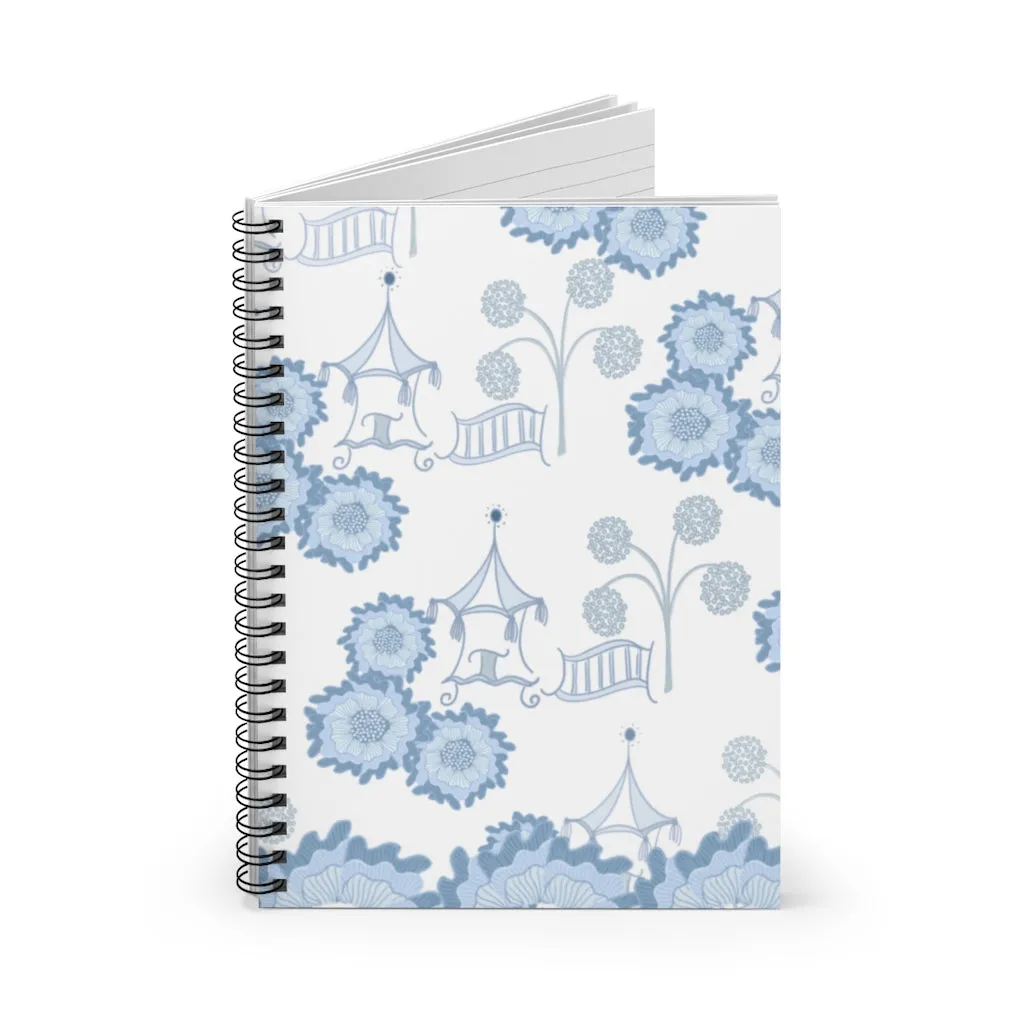 Polished Pagodas Spiral Notebook - Ruled Line