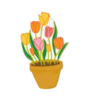 Pot of Tulips Mini Attachment