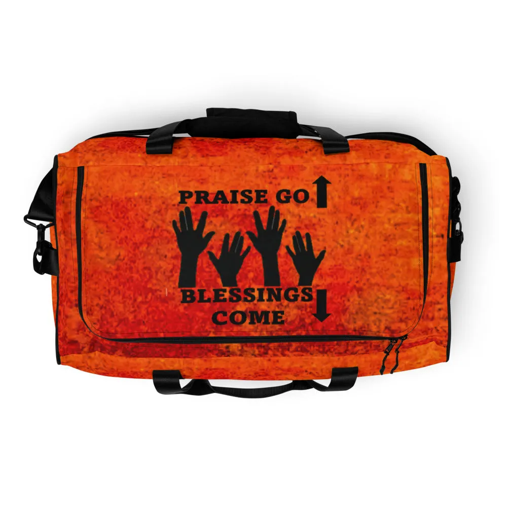 Praises Go Up Duffle bag