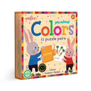 Preschool Colors Puzzle Pairs