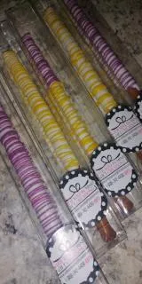 Pretzel Rods - Chocolate Covered/Dipped (Pastels)
