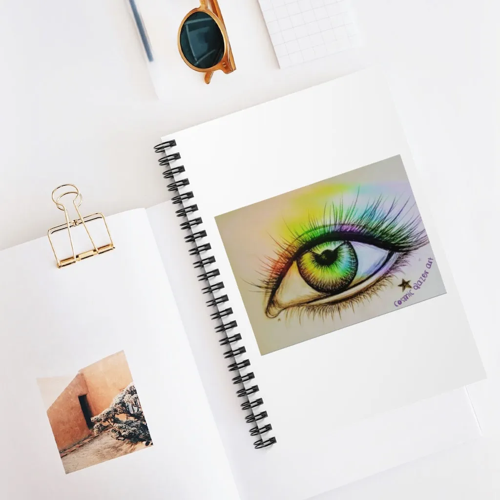 Prism Eye Spiral Notebook - Ruled Line