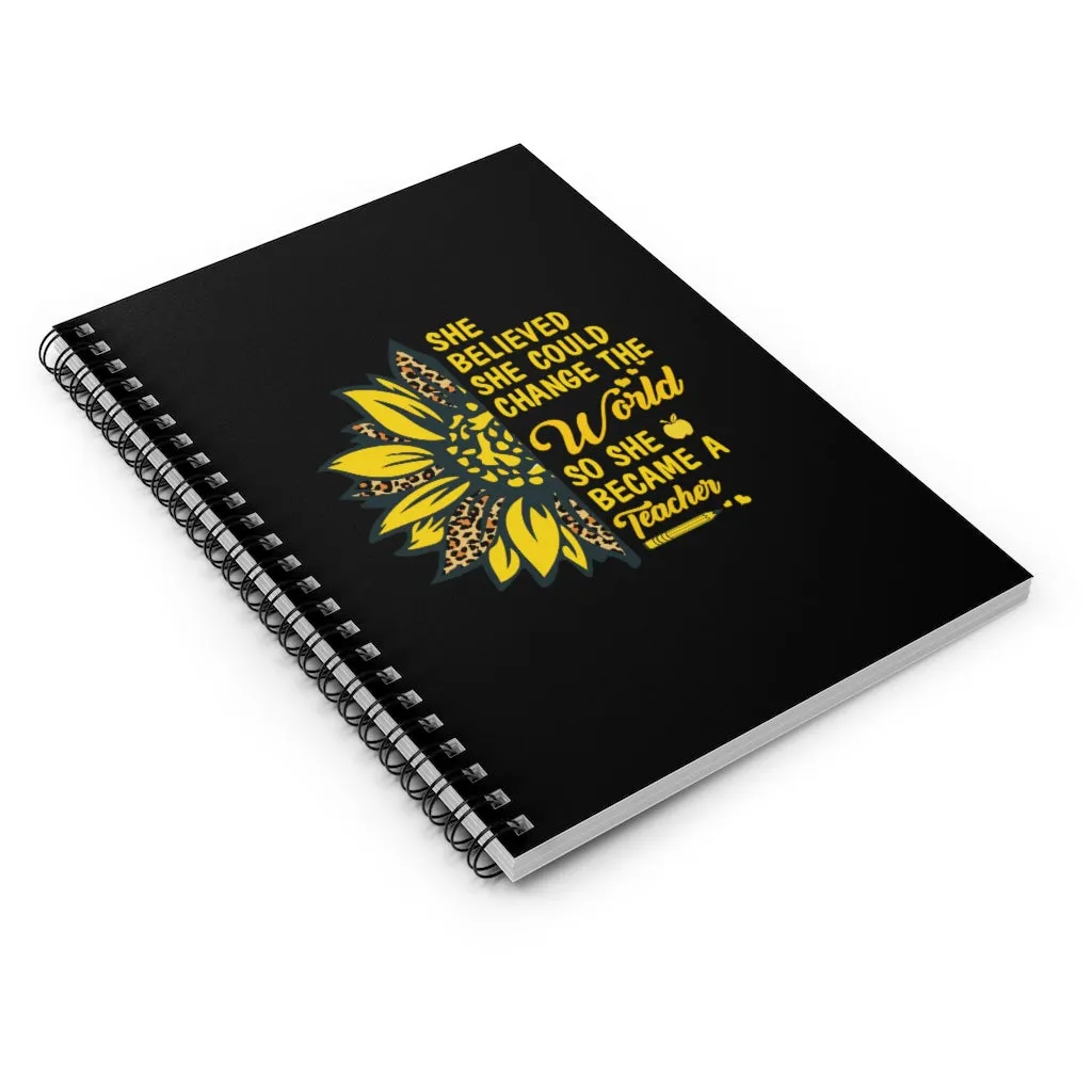 Proud Teacher Notebook
