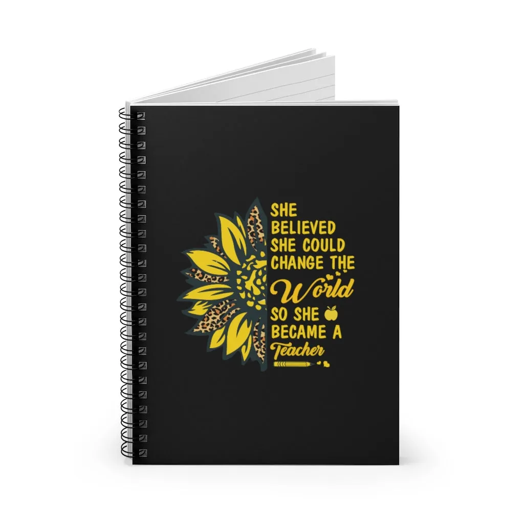 Proud Teacher Notebook