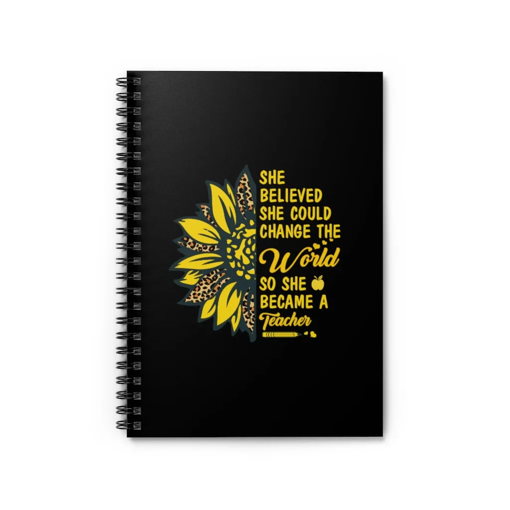 Proud Teacher Notebook