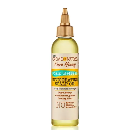 Pure Honey Scalp Refresh Invigorating Scalp Oil 4oz by CREME OF NATURE