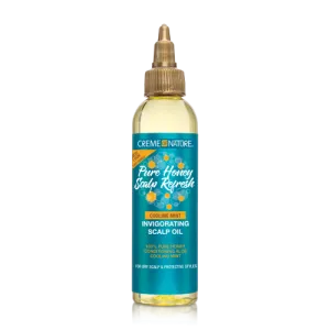 Pure Honey Scalp Refresh Invigorating Scalp Oil 4oz by CREME OF NATURE