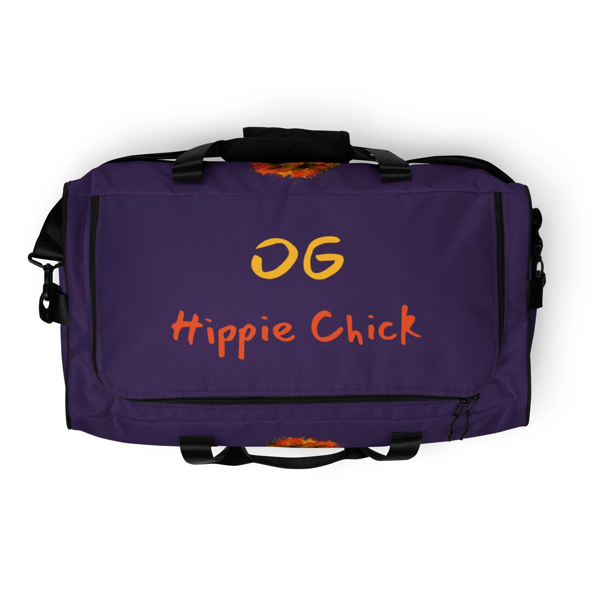 Purple Duffle Bag - OG Hippie Chick