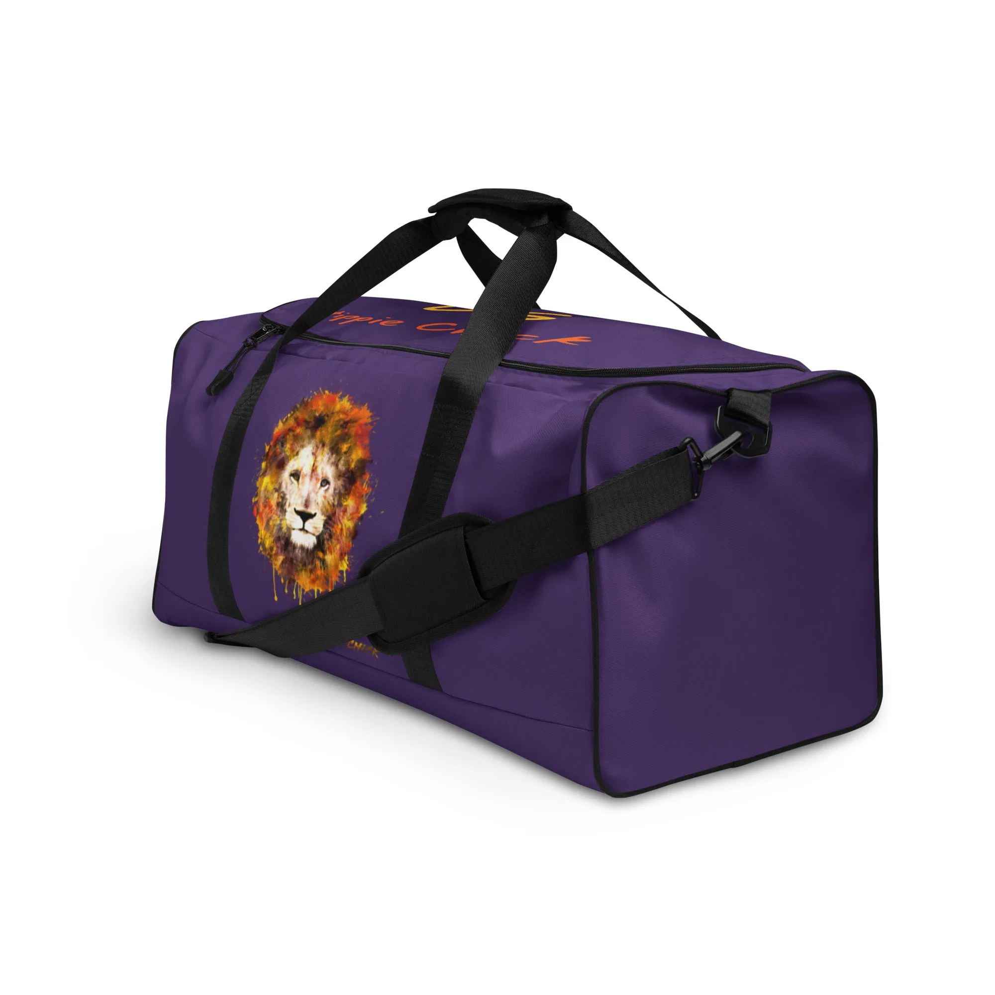 Purple Duffle Bag - OG Hippie Chick