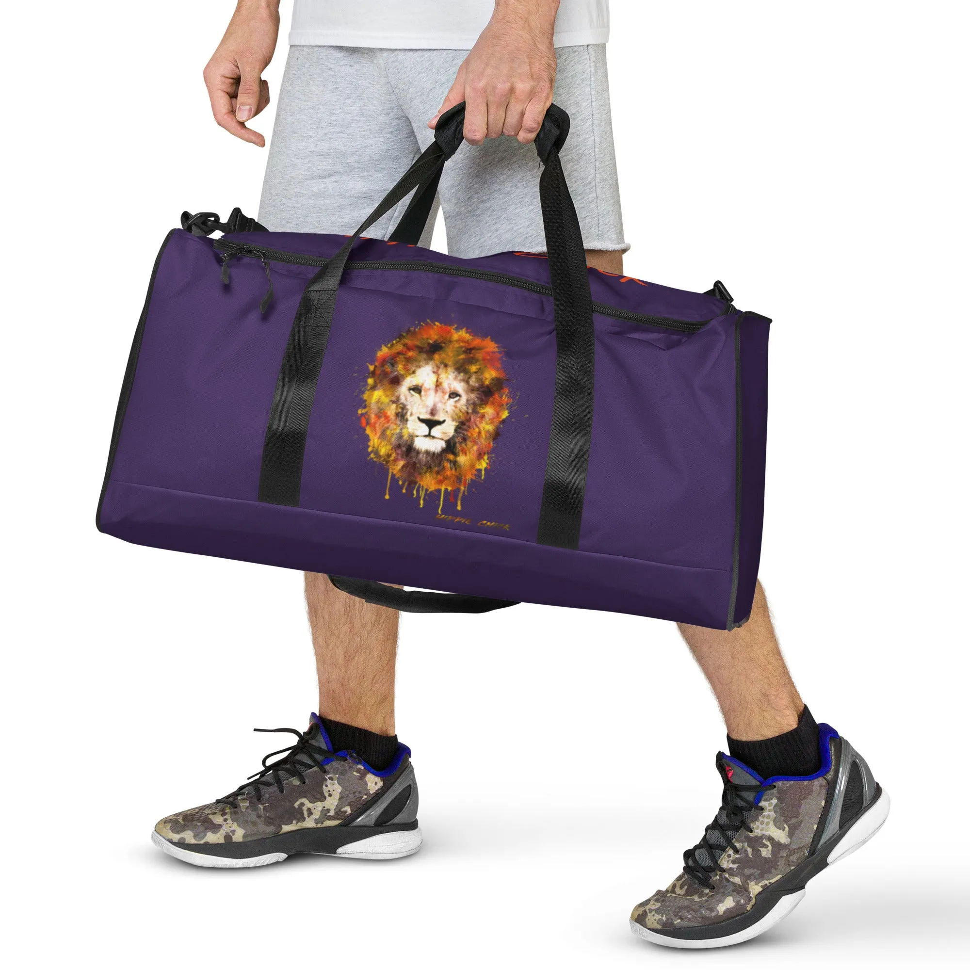 Purple Duffle Bag - OG Hippie Chick