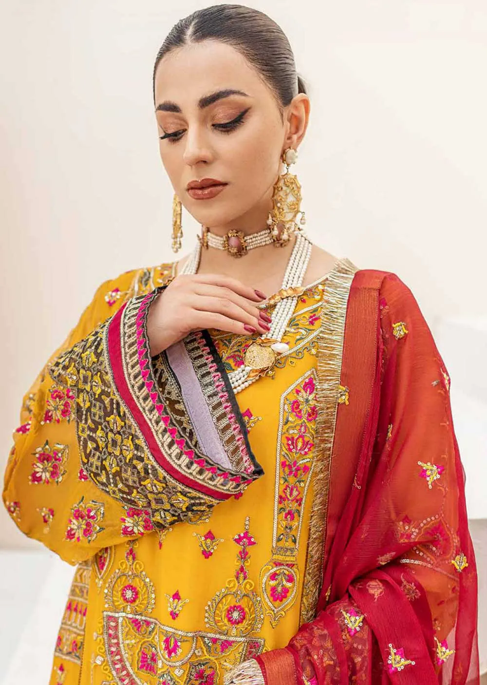 QFD-0062 - Readymade - Mashq Zainab Luxury Chiffon Collection 2023