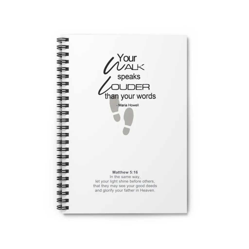 "Your Walk" Spiral Notebook (Maria Howell Collection)