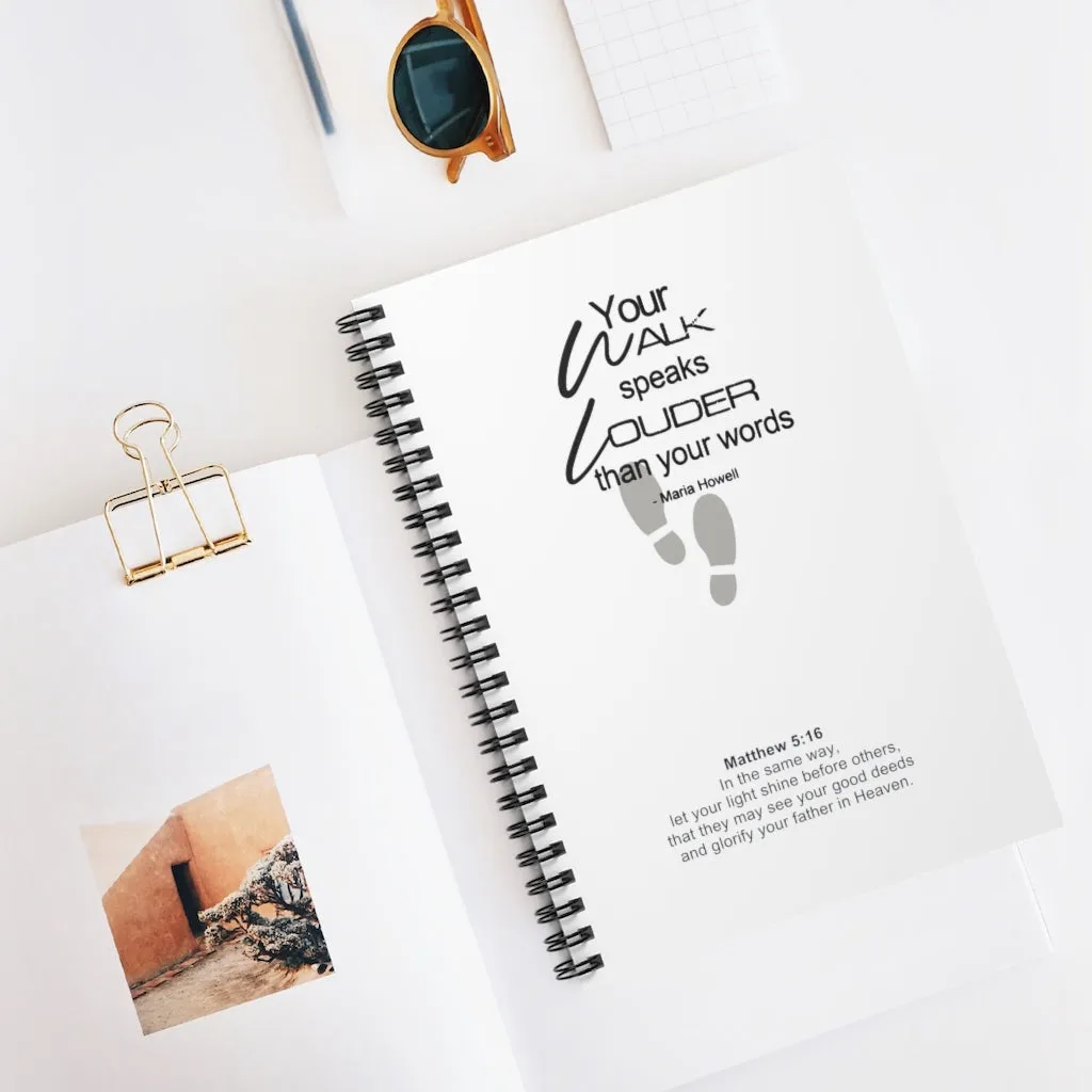 "Your Walk" Spiral Notebook (Maria Howell Collection)