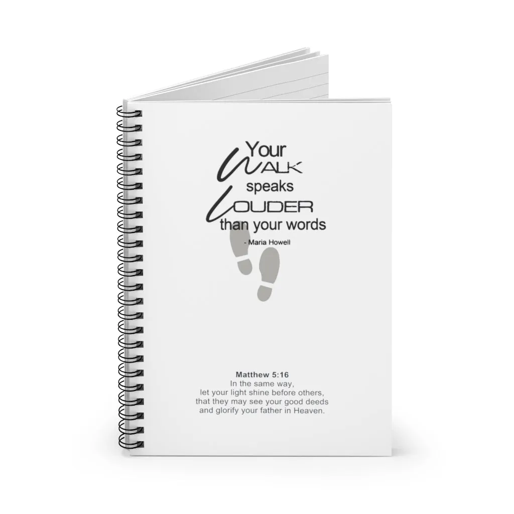 "Your Walk" Spiral Notebook (Maria Howell Collection)