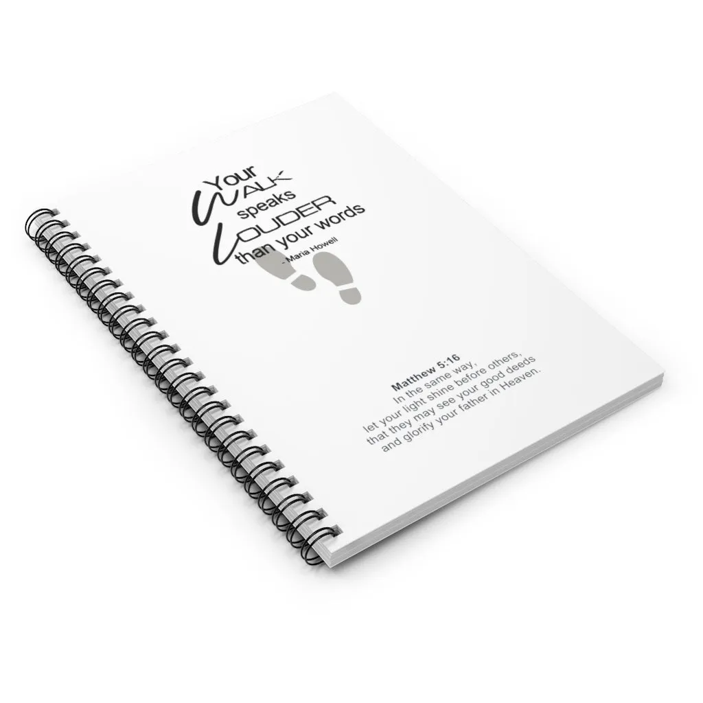 "Your Walk" Spiral Notebook (Maria Howell Collection)