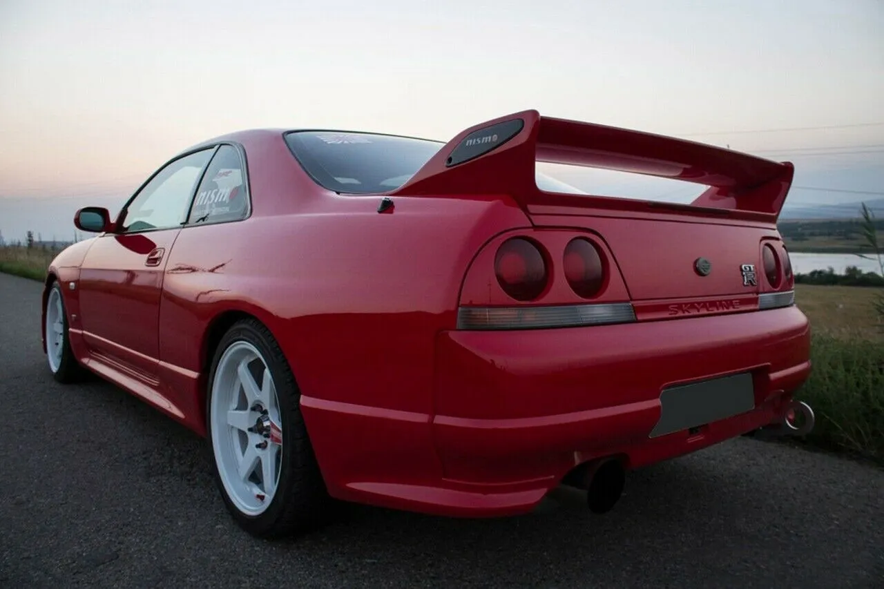 R33 rear valance set for Nissan Skyline GT-R33 NEW Fiberglass