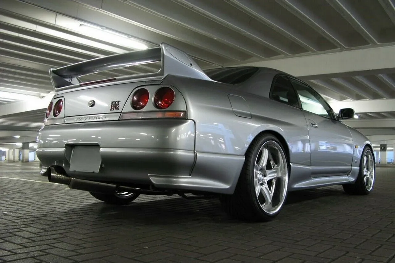 R33 rear valance set for Nissan Skyline GT-R33 NEW Fiberglass